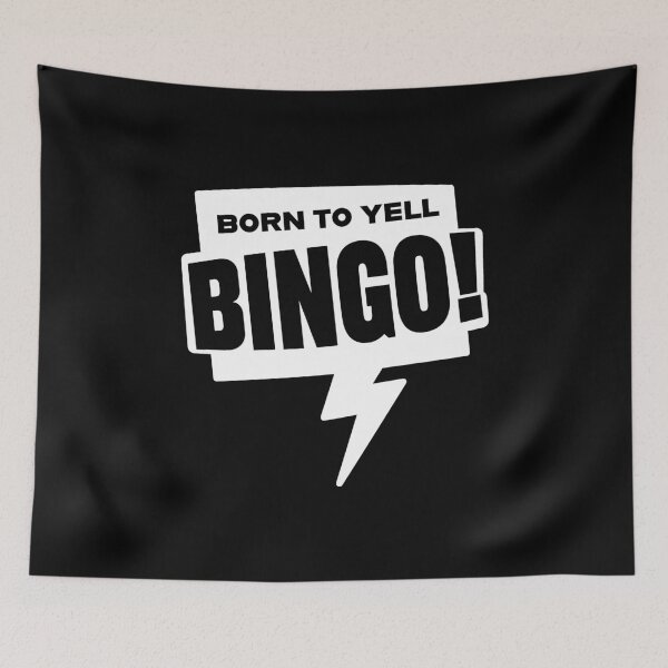 Item preview, Born To Yell Bingo - Game Caller Player Balls Gift designed and sold by Style4You24.