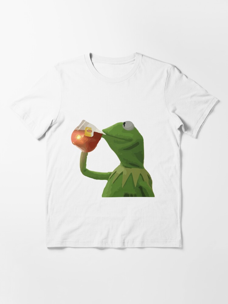 Kermit But Thats None Of My Business Meme T Shirt By NikkiMouse82   Ssrco,slim Fit T Shirt,flatlay,fafafa Ca443f4786,front,wide Portrait,750x1000 Bg,f8f8f8.u1 