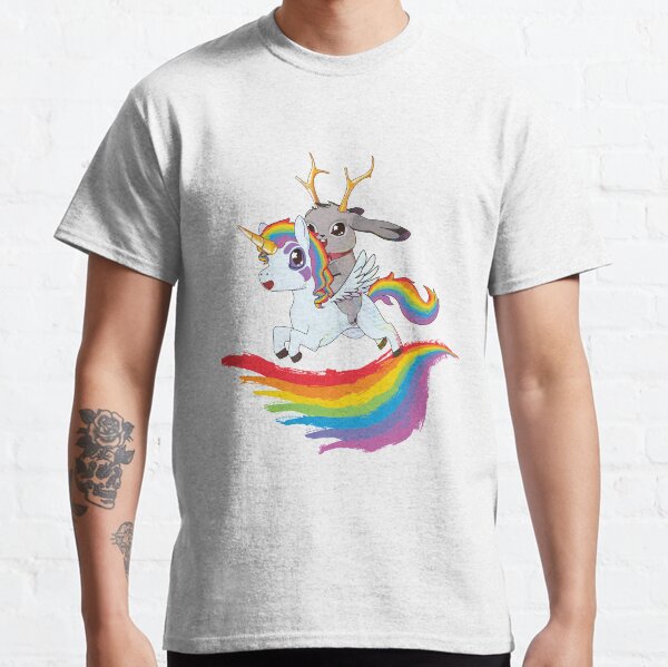 Jackalope on a Unicorn Classic T-Shirt