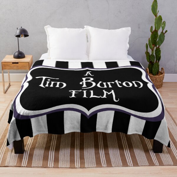 A Tim Burton Film Throw Blanket