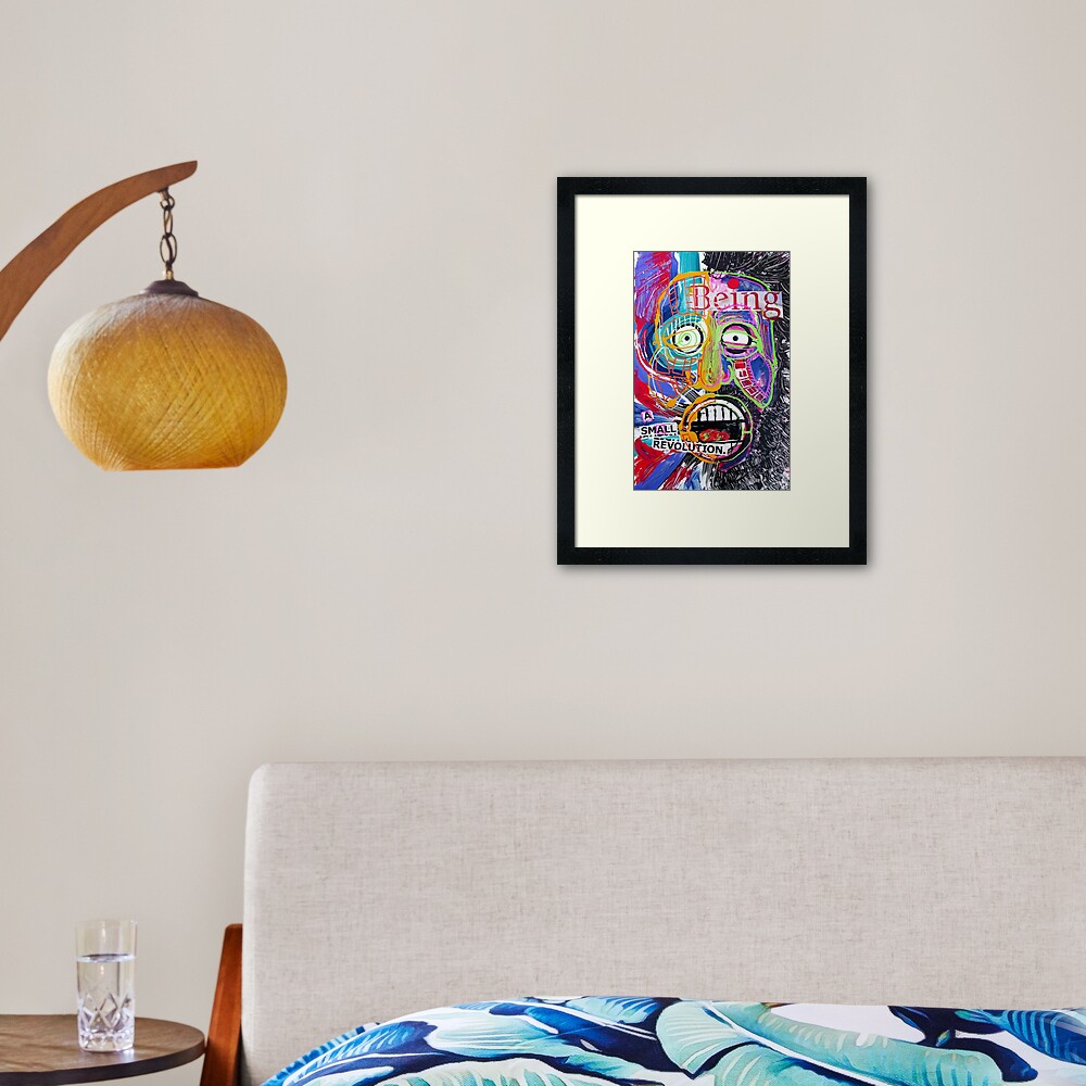 A Small Revolution Framed Art Print