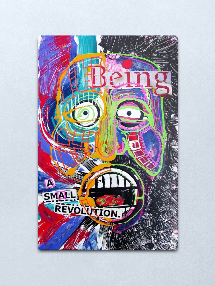 Alternate view of A Small Revolution Metal Print