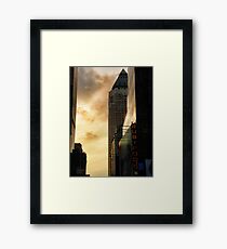 New York City Skyline Framed Print
