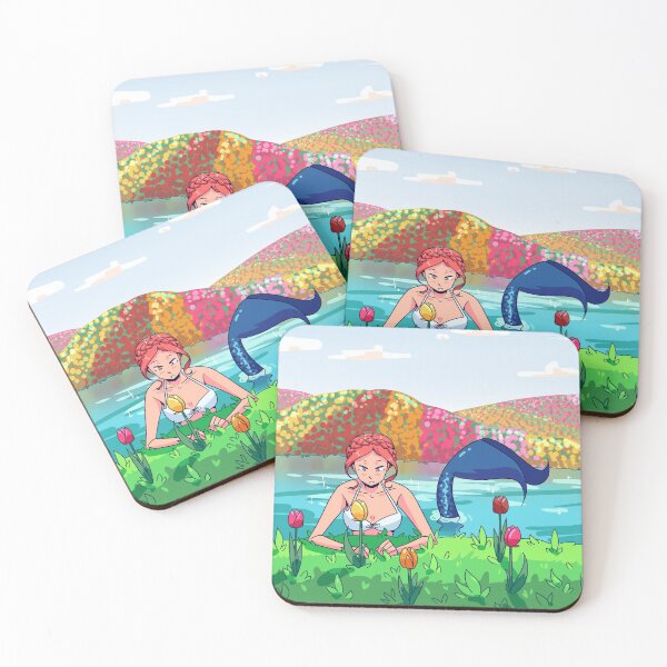 Item preview, Mermaid in a Tulip Field designed and sold by kbuell20.