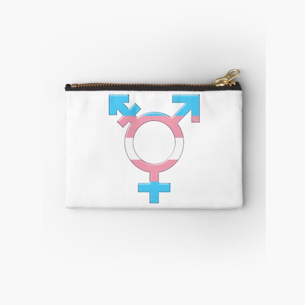 Item preview, Transgender symbol, sing in transgender flag colors. 3D Illustration  designed and sold by Marcin Adrian.