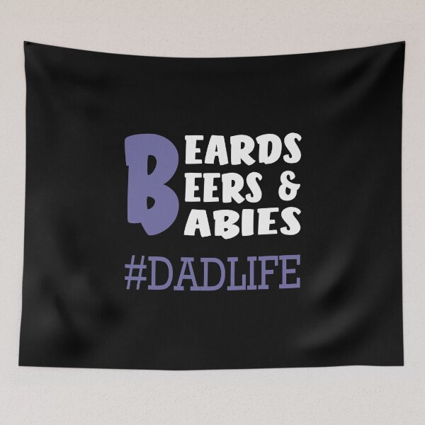 Item preview, Beards Beers and Babies #Dadlife,Dad Shirt,Father's Day designed and sold by khalilelk.