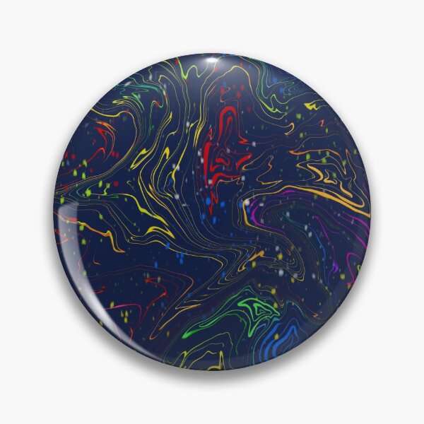 Item preview, Watercolor colorfull blue iridescent, marble designed and sold by Collagedream.