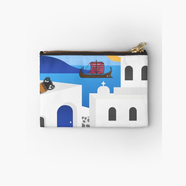Item preview, Santorini with Greek Symbols designed and sold by mattpanta.
