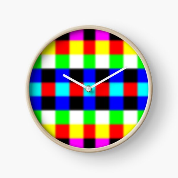 Colors, Graphic design, Field of study Clock