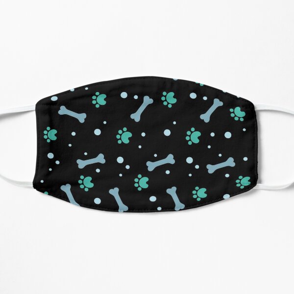 Veterinarian Lovers : Cute Dog Pattern Flat Mask