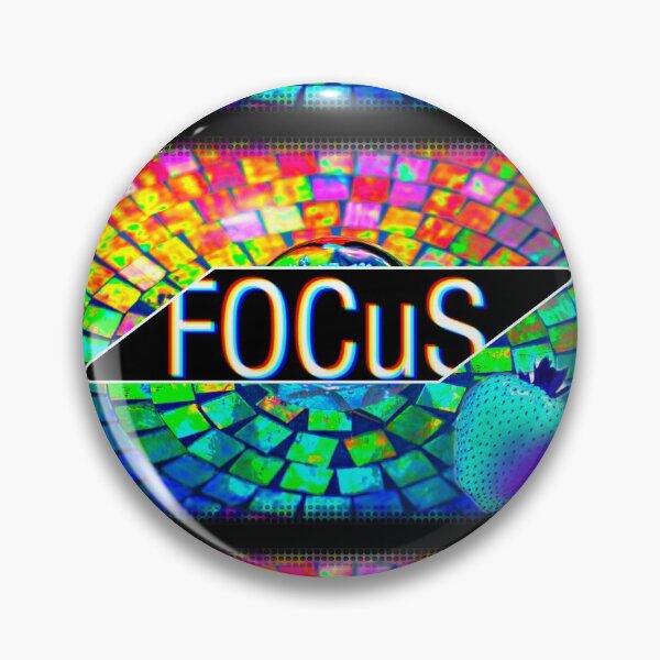Item preview, what you FOCUS ON is what you SEE - Bright, bold & colorful motivational, inspirational STRAWBERRY art designed and sold by originalsusie.