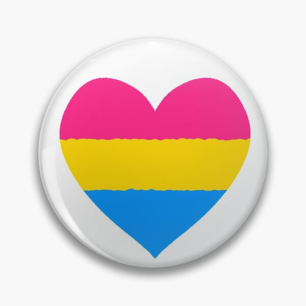 Item preview, Pansexual Flag Hearts designed and sold by C15u5hi.