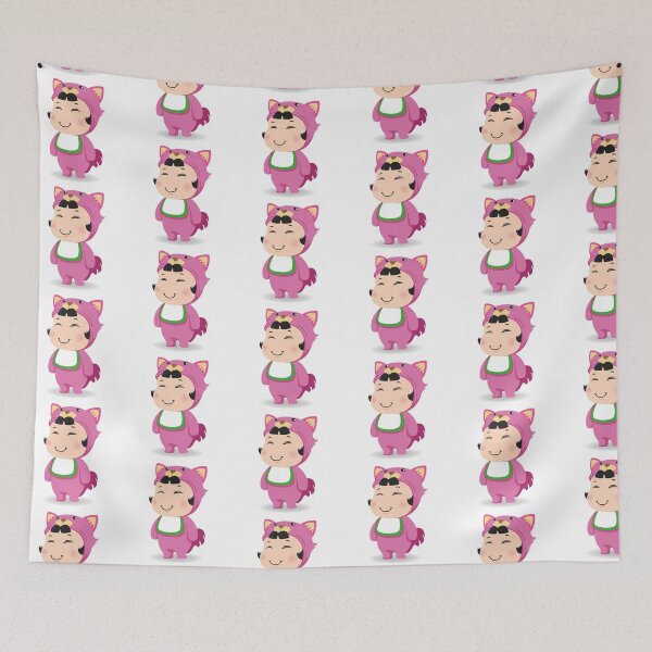 Item preview, Illustration of an oriental baby with kitten fantasy. Ideal for educational and informational materials designed and sold by LucianoCosmo.