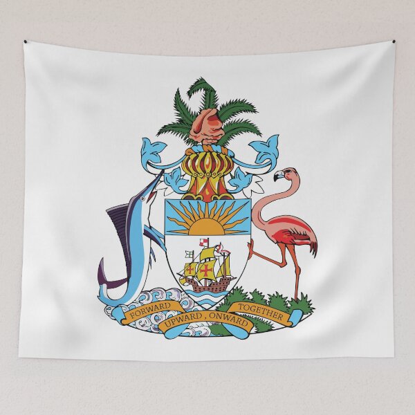 Item preview, Bahamas Coat of Arms designed and sold by IdentiTee Studios.