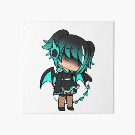 Gacha Life Cute Gacha Girl Art Board Print For Sale By Bloamineads Redbubble