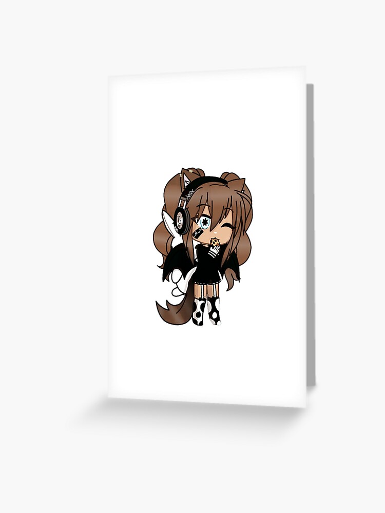 Gacha Life - Cute Gacha Girl - Greeting Card for Sale by bloamineads