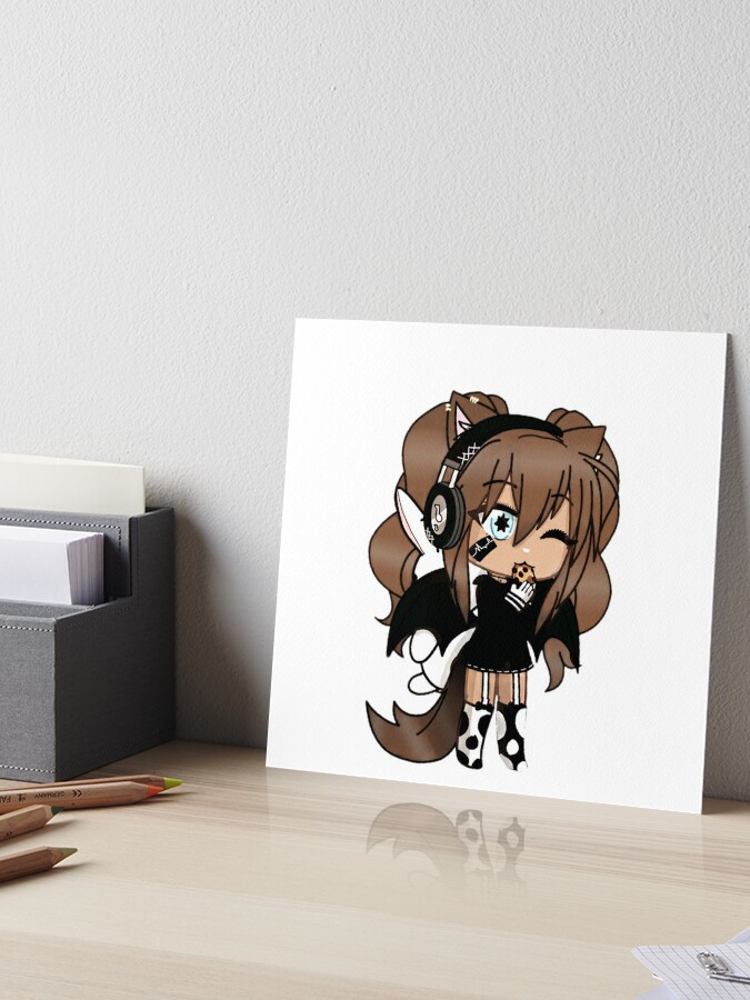 Gacha Life - Cute Gacha Girl - Art Board Print for Sale by