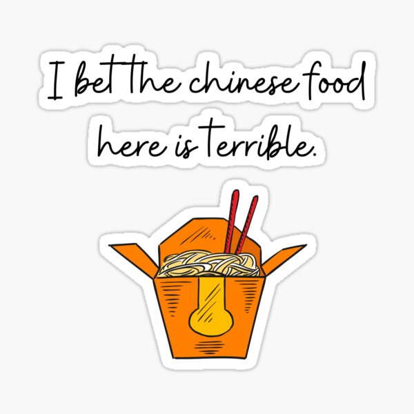 Artikel-Vorschau von Mein Cousin Vinny / chinesisches Essen, designt und verkauft von saidwithwit.