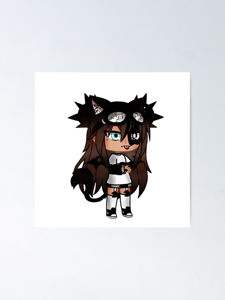 Gacha Life Cute Gacha Girl Poster For Sale By Bloamineads Redbubble