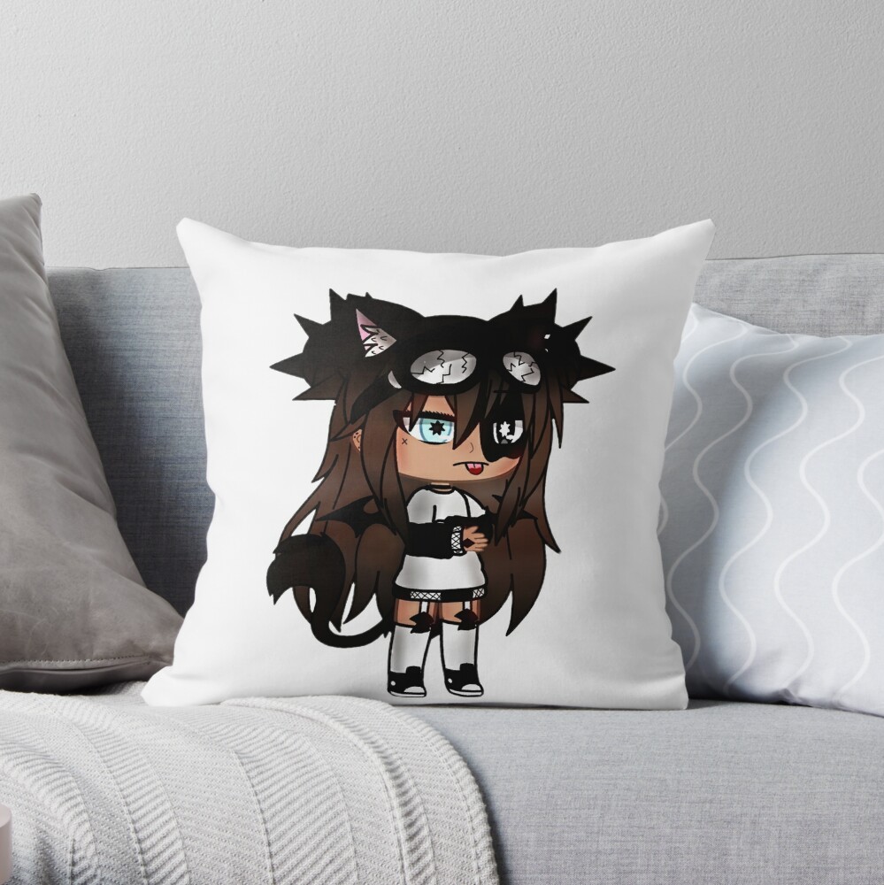 Gacha Life - Cute Gacha Girl - Throw Pillow for Sale by bloamineads