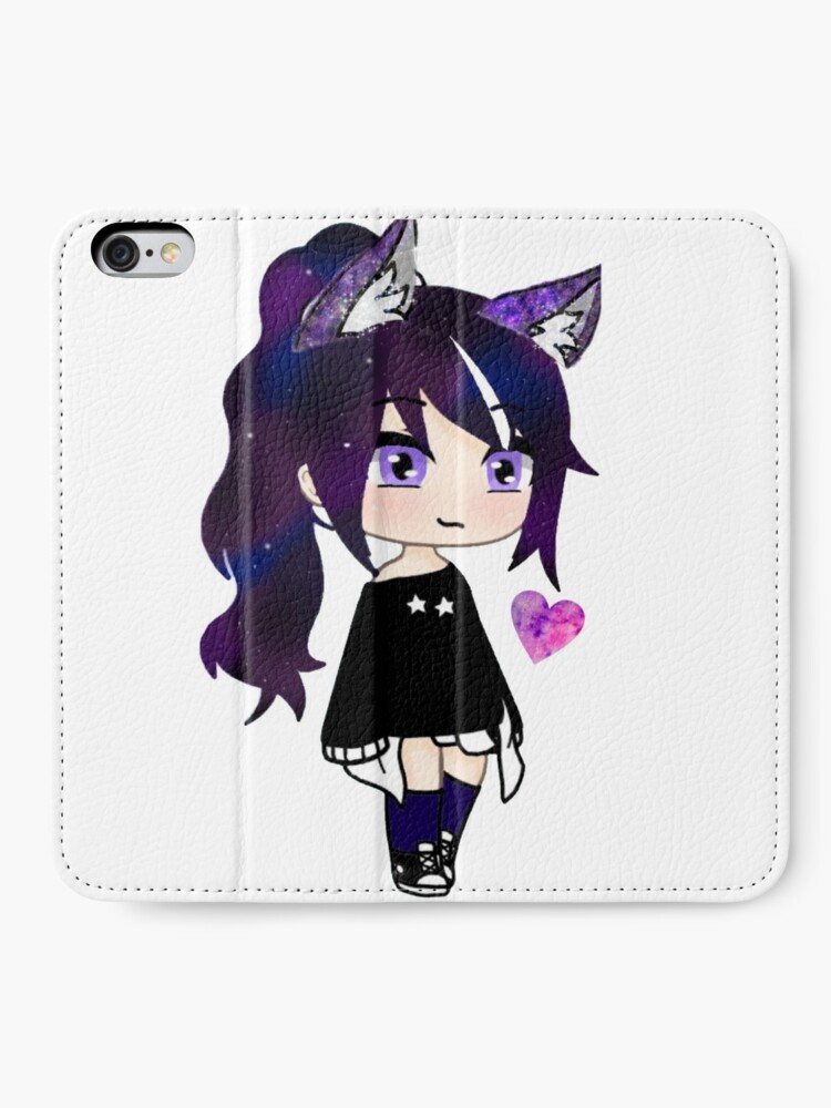 Cute Anime Girl - Gacha Edit | iPhone Wallet