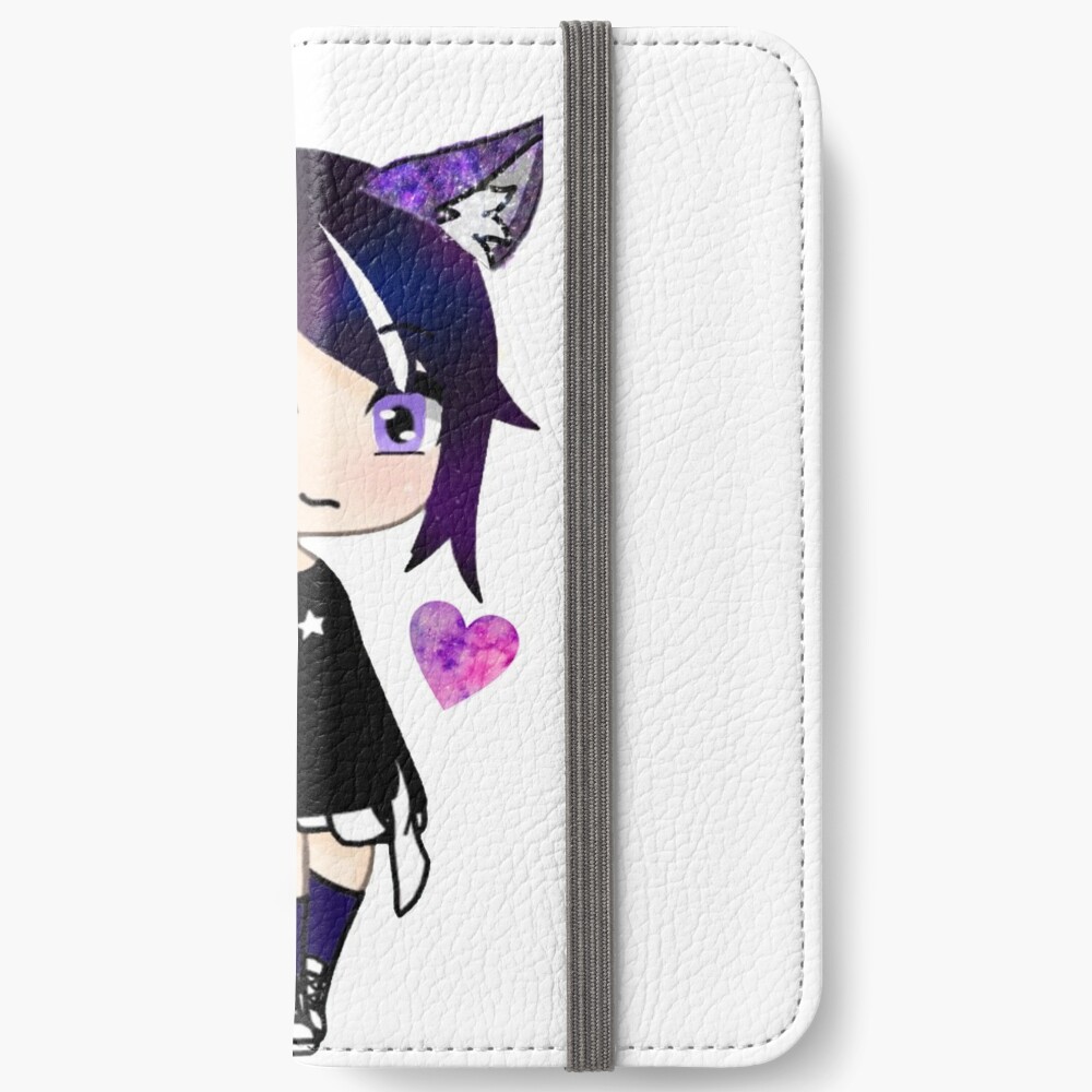 Cute Anime Girl - Gacha Edit iPhone Wallet for Sale by BambooBanana