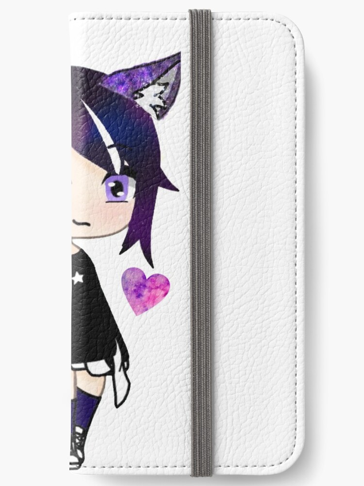 Cute Anime Girl - Gacha Edit | iPhone Wallet