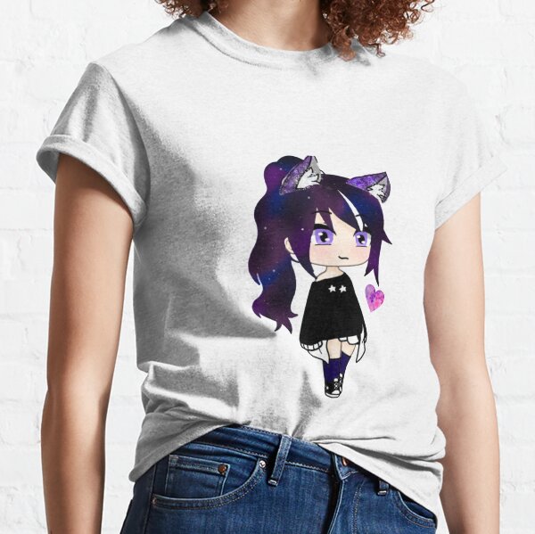 gacha life white shirt