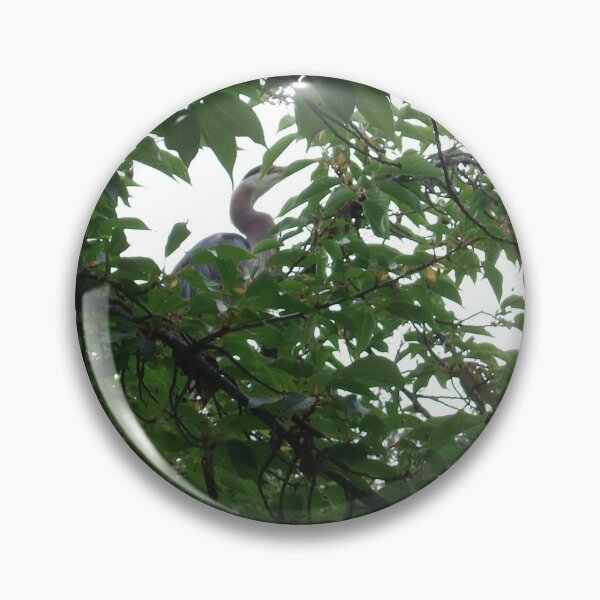 Item preview, Perched Heron designed and sold by Tamara McDonnell.