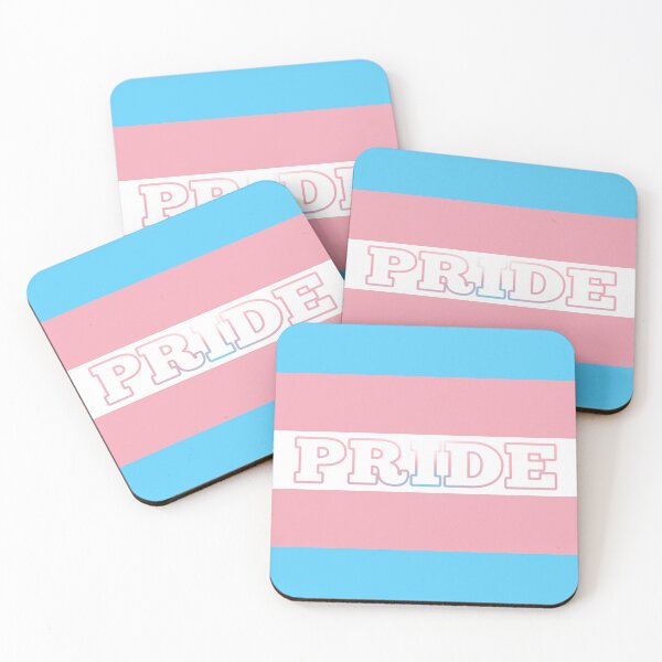 Item preview, Transsexuell / Transgender symbol, sing in transgender flag colors. 3D Illustration  designed and sold by Marcin Adrian.