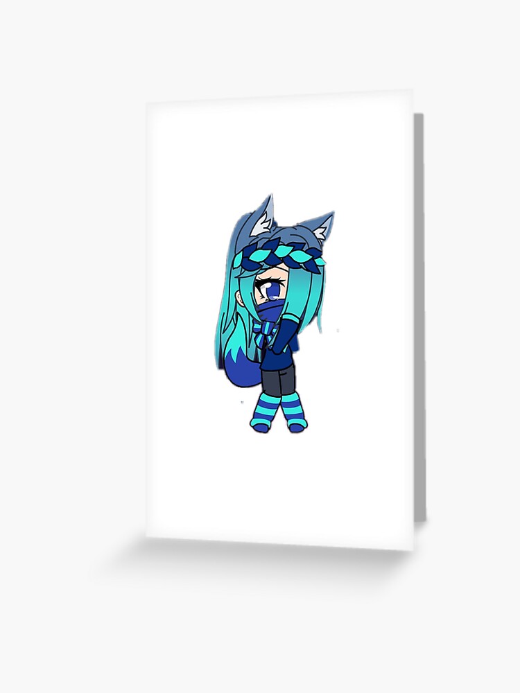 Gacha Life - Cute Gacha Girl - Greeting Card for Sale by bloamineads