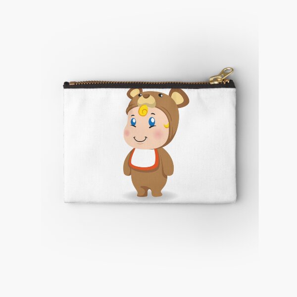 Item preview, Illustration of a caucasian baby with teddy costume. Ideal for educational and informational materials designed and sold by LucianoCosmo.