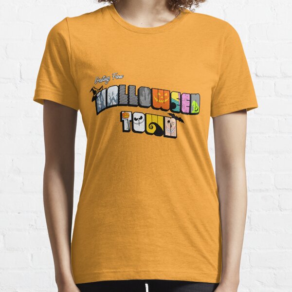 Halloween Town Postcard Essential T-Shirt