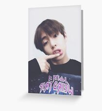 BTS/Bangtan Sonyeondan - Kim Taehyung Selca Greeting Card