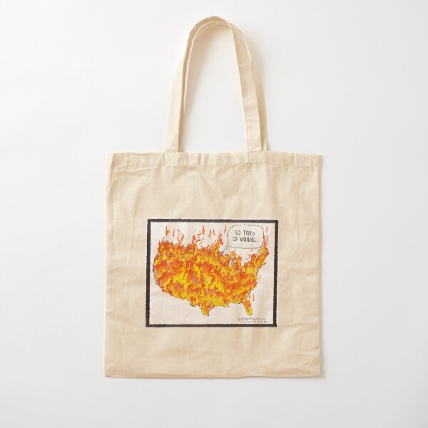 So Tired of Winning Cotton Tote Bag