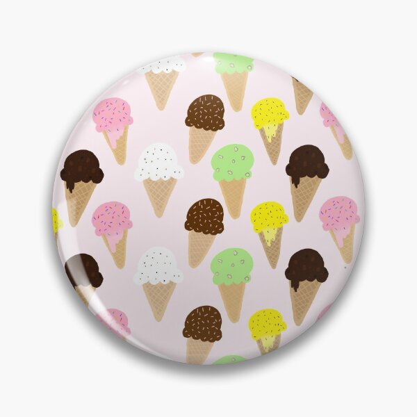 Item preview, Ice cream cone pattern designed and sold by tea-and-honey.