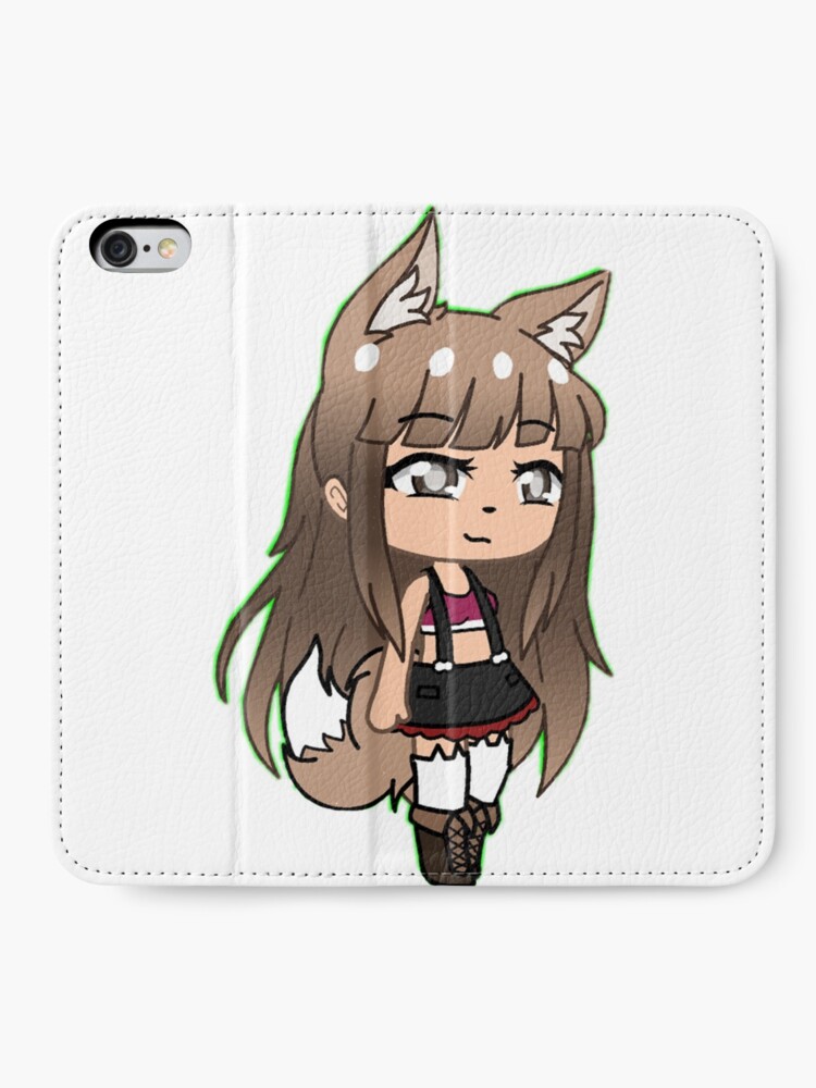 Cute Anime Girl - Gacha Edit | iPhone Wallet