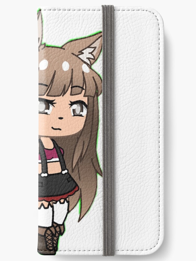 Cute Anime Girl - Gacha Edit | iPhone Wallet