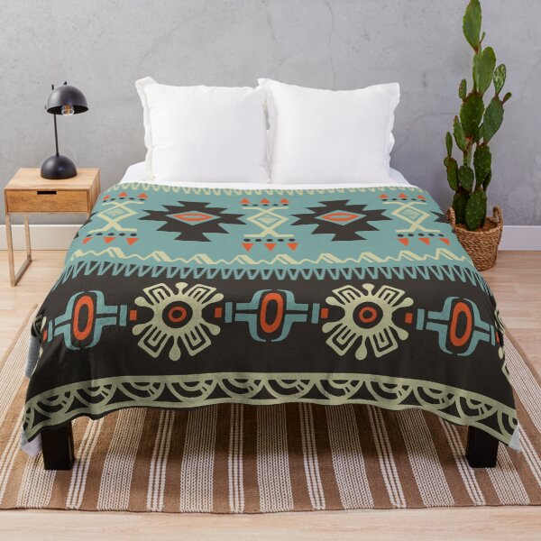 Item preview, Patrón de diseño tribal indio nativo americano designed and sold by ColorfulMystic.