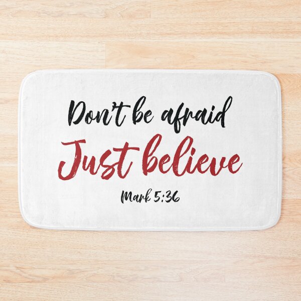 Item preview, Don't be Afraid, Just Believe - Inspirational Bible Verse designed and sold by ShareYourFaith.