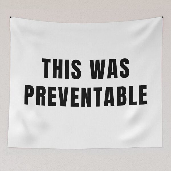 Item preview, Black Lives Matter This Was Preventable designed and sold by gillys.
