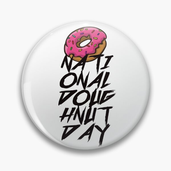 Item preview, National Doughnut Day designed and sold by lovesuperkarma.