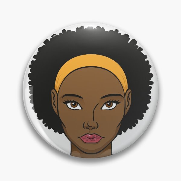 Item preview, Illustration of a black woman human head designed and sold by LucianoCosmo.