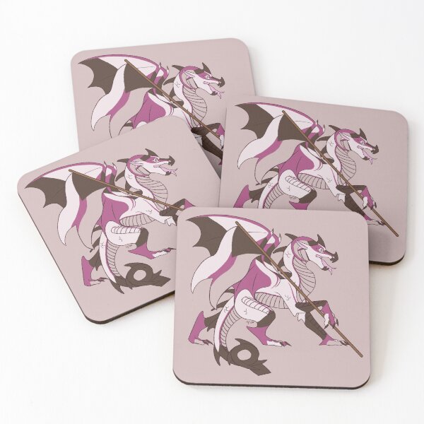 Item preview, Demisexual Pride Flag Dragon (4th Edition) designed and sold by Art of Keymintt.