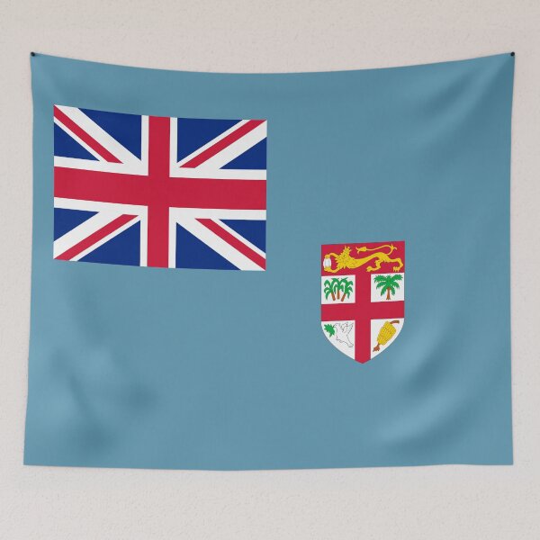 Item preview, Fiji flag  designed and sold by flagshop.