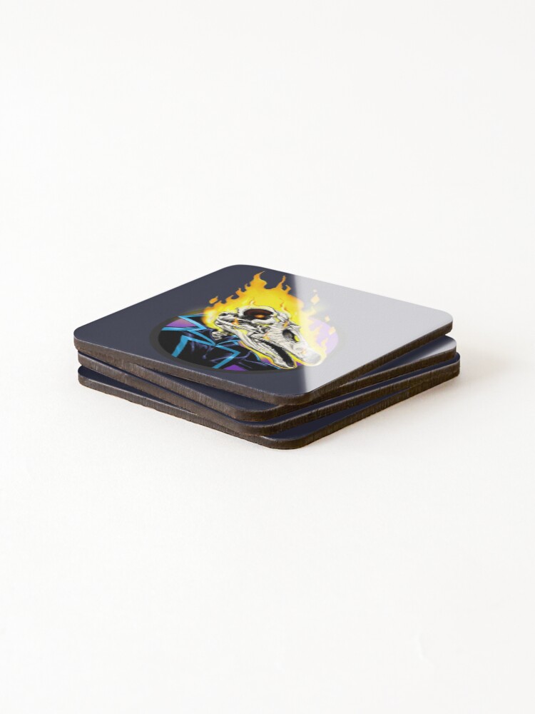 Thumbnail 4 of 5, Coasters (Set of 4), Goose Rider designed and sold by 13thFloorDesign.