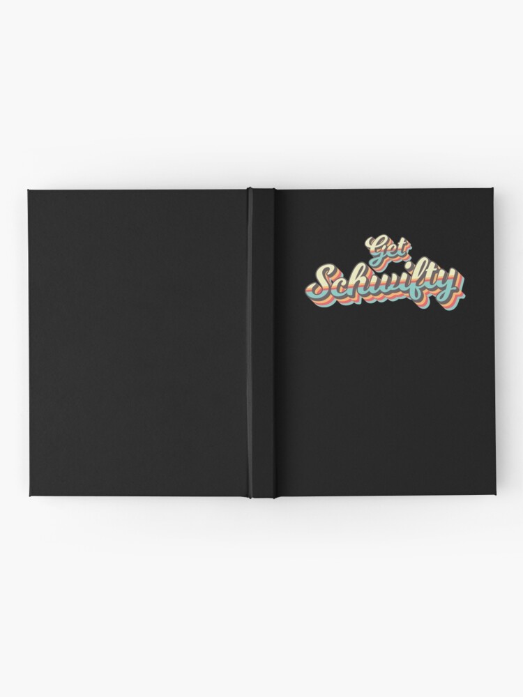 Alternate view of Get Schwifty from Rick and Morty ™ Retro 70s Letters Hardcover Journal