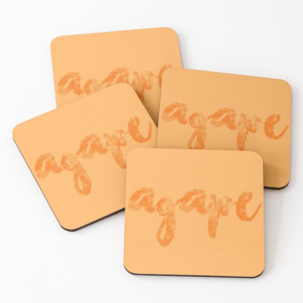 Item preview, Agape - tangerine designed and sold by Cane & Abel Creations ..