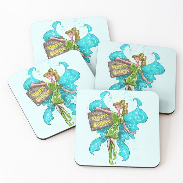 Iva the Inspirational Fairy™ Coasters (Set of 4)