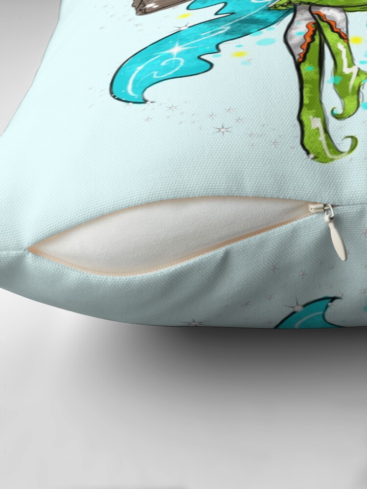 Thumbnail 2 of 4, Pillow, Iva the Inspirational Fairy™ designed and sold by TeelieTurner.